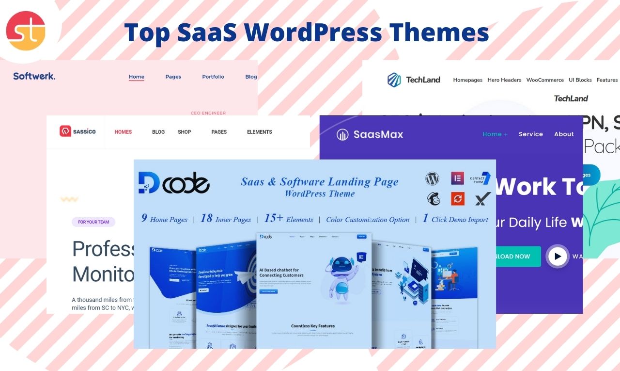 Top SaaS WordPress Themes Templates for 2021